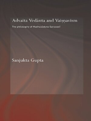 cover image of Advaita Vedanta and Vaisnavism